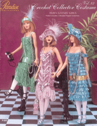 PDF Vintage Crochet Pattern / Crochet dress for Barbie dolls 11-1 / 2" / Fashion Collection