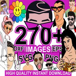 270 bad bunny svg, un verano sin ti svg, baby benito, clipart sublimation, el conejo malo, nuevo album