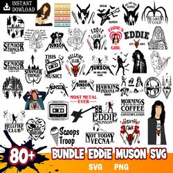 bundle eddie muson characters, stranger things svg, cricut svg, engraving file, instant download