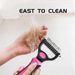 pet dematting grooming comb