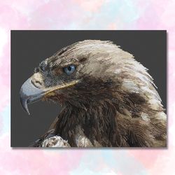 eagle cross stitch pattern