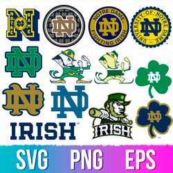 notre dame fighting irish logo, fighting irish svg, fighting irish eps, fighting irish clipart, notre dame svg, svg, nca