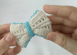 crochet bow pdf pattern