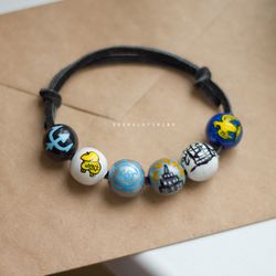 percy jackson necklace and bracelet, camp half blood jewelry, lightning theif, percy jackson book merch, blood of olympu