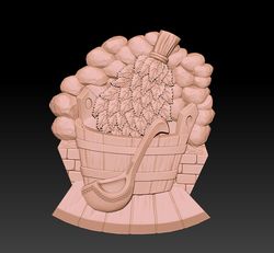 3D Model STL file Panel for a bath for CNC Router