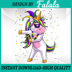 mardi gras flossing unicorn jester hat png file sublimation design mardi gras, mardi gras png