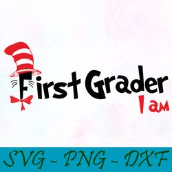 frist second third svg,png,dxf, cat in the hat svg,png,dxf, cricut, dr seuss svg,png,dxf, cut file