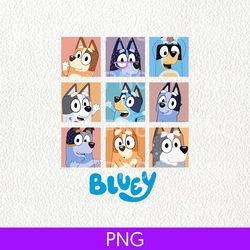 bluey friends png, animated show png, bluey family clothing, bluey character png, friends of bluey png, bluey character