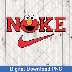 nike elmo red png, just do it elmo red png, disney elmo red sport png, disney nike png, nike merch png, nike matching