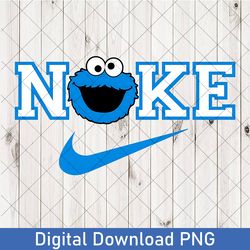 nike elmo blue png, just do it elmo blue png, disney elmo blue sport png, disney nike png, nike merch png, nike matching