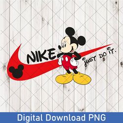 nike disney mickey png, just do it mickey png, disney mickey sport png, disney nike png, nike merch png, nike matching