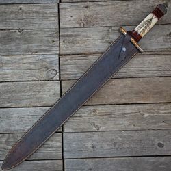 tempest of the heavens viking inspired sword hand forged firestorm