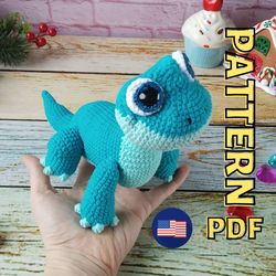 bruni salamander crochet pattern elsa lizard amigurumi tutorial frozen lovers toy diy snow fire spirit pdf english