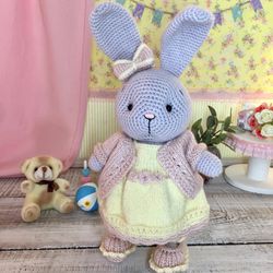 stuffed cute animal plush bunny