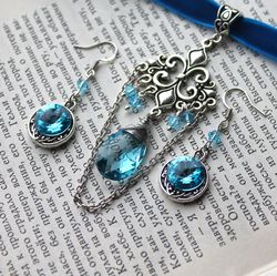 Handmade Unique Swarovski Beautiful Vintage Jewelry Set