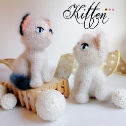 kitten. crochet pattern