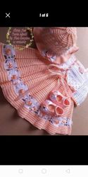 crochet baby girl hand made frocks