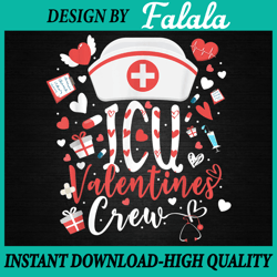 ICU Valentines Nurse Crew Png, Family Group Nursing Lovers PNG Valentine's Day Png, Digital download