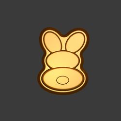 Easter Bunny STL FILE for 3D printing