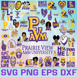 Prairie View Football Team Svg, Prairie View svg, HBCU Team svg, Mega Bundle, Designs, Cricut, Cutting File