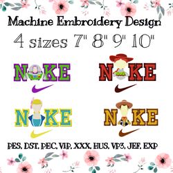 Nike Embroidery Design, Oval Emblem Swoosh Patch Logo Machin - Inspire  Uplift