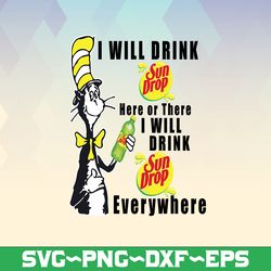 i will drink dr pepper here or there i will drink dr pepper  everywhere png dr.seus png printing download