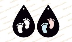 baby feet earrings svg baby feet svg earring svg earrings svg earring template leather earring svg earring template svg