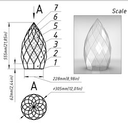 project 149. stained glass printable pattern. brillant3d