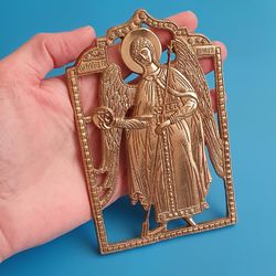 gabriel the archangel | brass icon | copy of an ancien icon 19 c. | orthodox store