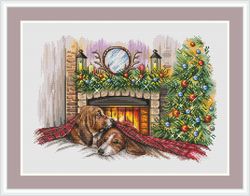 dog cross stitch pattern christmas cross stitch pattern christmas tree cross stitch pattern house cross stitch pattern