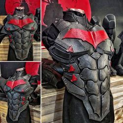 redhood chest armor v2 cosplay costume, suit, armor, robin , nightwing , batman