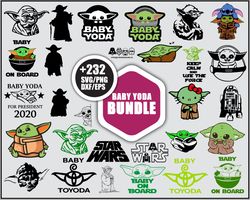 baby yoda bundle svg, baby yoda svg, grogu svg, star wars svg digital file