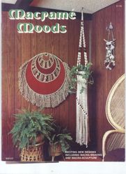 Digital Vintage Book Macrame Moods