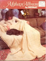 Digital Vintage Crochet Patterns Of Afghan Plaids