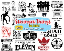 280 stranger things svg bundle, stranger things digital download