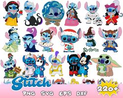 220 lilo and stitch svg bundle files, lilo and stitch svg for cricut, layered files, stitch svg, stitch png, cricut