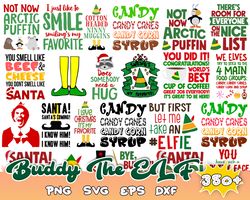 350 buddy the elf svg,christmas svg,svg for cricut,christmas bundle,santa svg,pew pew grinches svg