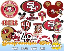 49ers football svg, san francisco 49ers  svg, clipart for cricut, football svg, 49ers team, football , digital download