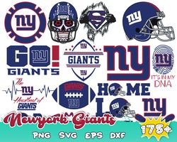 new york giants  svg, giants svg bundle, giants svg, clipart for cricut, football svg, football , digital download