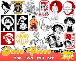 One Piece Bundle ,svg,png,eps,dxf one piece bundle, luffy svg, png