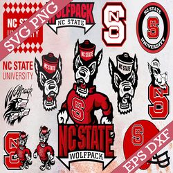 bundle 14 files north carolina state university athletic football team svg, north carolina state university athletic svg