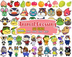 animal crossing svg bundle, animal crossing svg, game svg, bundle svg