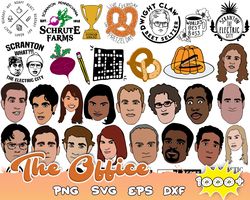 1000 the office bundle svg, the office svg files for cricut, the office tv show, the office clipart, the office vector