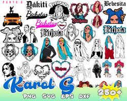 250 karol g svg, karol g sublimation, la bichota png, bichota sublimation, karol g svg, la bichota, karol g png, svg, cr