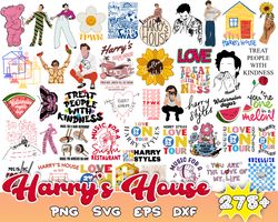 275 harry's house bundle, harry's house svg designs, harry style merch, digital download, love on tour 2022, harry's hou