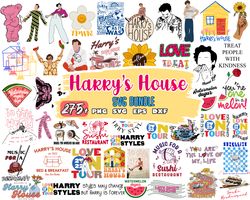 harry's house bundle svg, harry's house png designs, harry style merch, digital download, love on tour 2022