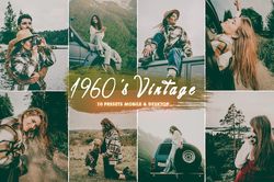 mobile presets, instagram lightroom presets, vintage presets, fashion presets, lifestyle presets, old photo presets