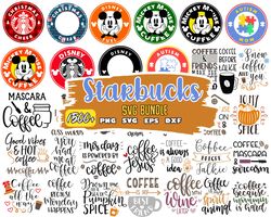 starbucks svg, starbucks bundle svg, starbucks cup wrap bunlde svg, starbucks logo svg