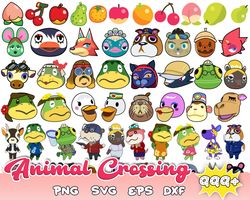 bundle animal crossing svg files for cricut, adobe illustrator - cut files & more!