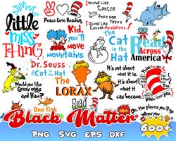 dr seuss svg bundle, dr seuss png, dr seuss christmas svg for cricut, thing svg, thing 1 svg, thing 2 svg, little miss,